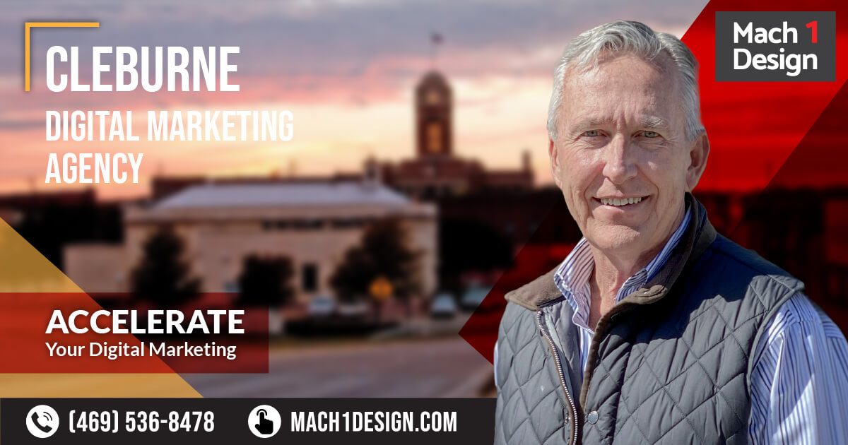 Cleburne Digital Marketing Agency | Mach 1 Design