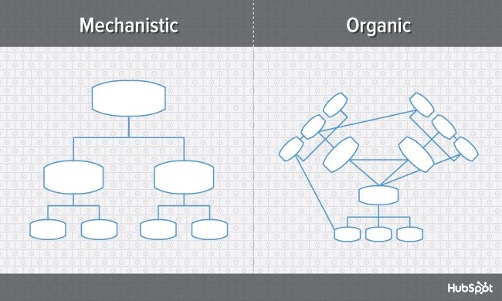 Mechanistic vs. Organic Organizational Structures